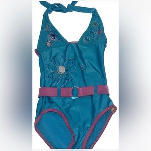 Girls one piece swimsuit size 4